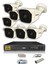 - 7 Kameralı 5 Mp Sony Lensli 1080P Full HD Güvenlik Kamerası Sistemi - Hard Disksiz 1