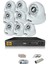 - 8 Kameralı 5 Mp Sony Lensli 1080P Full HD Güvenlik Kamerası Sistemi - Hard Disksiz 1