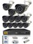 12 Kameralı Set - 5 Mp Sony Lensli Full HD Gece Görüşlü Güvenlik Kamerası Sistemi - Cepten İzle 1