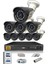 9 Kameralı Set - 5 Mp Sony Lensli Full HD Gece Görüşlü Güvenlik Kamerası Sistemi - Cepten İzle 1