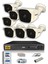 7 Kameralı Set - 5 Mp Sony Lensli Full HD Gece Görüşlü Güvenlik Kamerası Sistemi - Cepten İzle 1