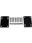 Kaykay Donanım Kauçuk Yükselticiler Kaykay Vida Somun Siyah 3mm Pad + 6mm Ped (Yurt Dışından) 3
