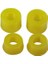 2 Adet Kaykay Longboard Yedek Burçlar Balık Plakası Durometreler Sarı 85A (Yurt Dışından) 1