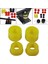 2 Adet Kaykay Longboard Yedek Burçlar Balık Plakası Durometreler Sarı 85A (Yurt Dışından) 4