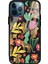 Apple iPhone 11 Pro Max Çiçekli Kediler Tasarımlı Glossy Telefon Kılıfı 1