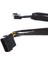 Bilgisayar Pc 4-Pin Fan Güç Kablosu Y 5 Yollu Ayırıcı Kurşun Bağlayıcı Adaptörü 3