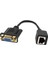 VGA Kadın RJ45 Kadın Genişletici Bağlayıcı Cat5 5e Ağ Kablosu Adaptörü Kadın Erkek 1