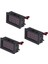 3 Adet Dc 4.5 V 30 V Gerilim Ölçer LED Dijital Panel Ekran Volt Voltmetre (Yurt Dışından) 1