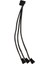 Vaka Fan 3WAY Splitter Kablo 3/4pin Uzatma Kabloları Dönüştürücü Adaptörler (Yurt Dışından) 5