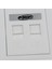 2port RJ11 Ile Beyaz Duvar Plakası Inline Coupler Ethernet Ağı (Yurt Dışından) 3