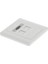 2port RJ11 Ile Beyaz Duvar Plakası Inline Coupler Ethernet Ağı (Yurt Dışından) 5
