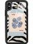 Apple iPhone x - Xs Zebra Emoji Tasarımlı Glossy Telefon Kılıfı 1