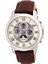 Online Kordon Fossil FS5068 Kahverengi Deri Saat Kordonu 4