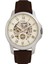 Online Kordon Fossil FS5068 Kahverengi Deri Saat Kordonu 5