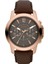 Online Kordon Fossil ES3064 Kahverengi Deri Saat Kordonu 5