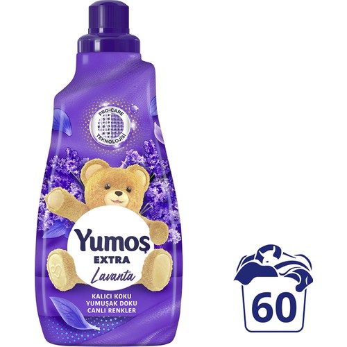Yumoş Extra Konsantre Çamaşır Yumuşatıcısı Lavanta 1440 ML 60 Yıkama 1 Adet