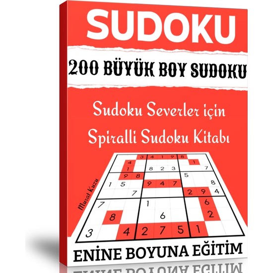 Spiralli B y k Boy Sudoku Kitab Kitab Ve Fiyat Hepsiburada