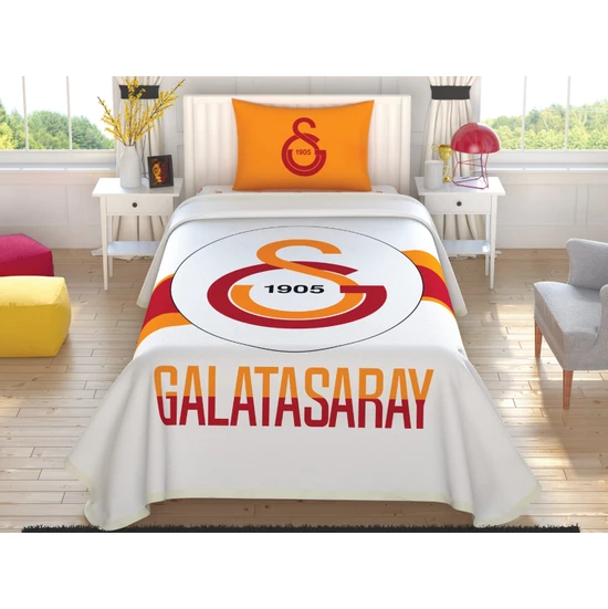 Taç -Galatasaray Logo 120X200 Lisanslı Pike Takımı