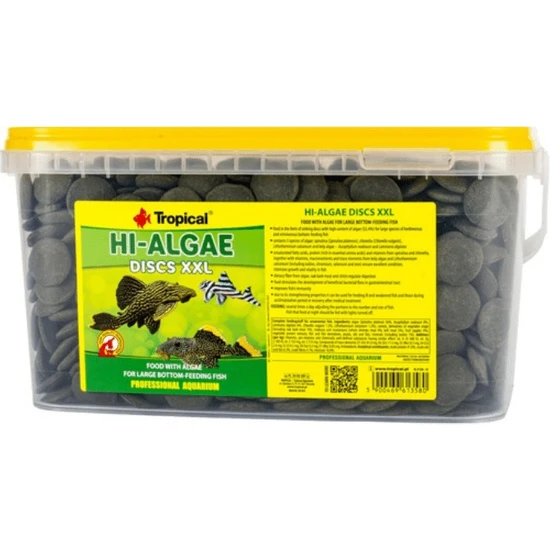 Tropıcal Hi-Algae Dıscs Xxl Vatoz Yemi 50 Gram