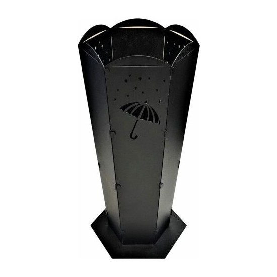 Amazon Ev Sherlock Home Dekoratif Metal Şemsiyelik Siyah