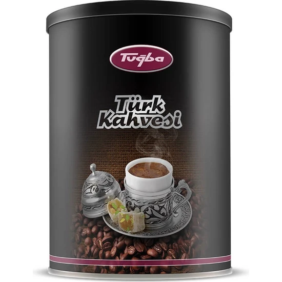 Tuğba Kuruyemiş Türk Kahvesi Metal Kutu 250 gr
