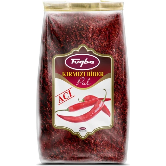 Tuğba Kuruyemiş Pul Biber 160 gr (Çok Acı)