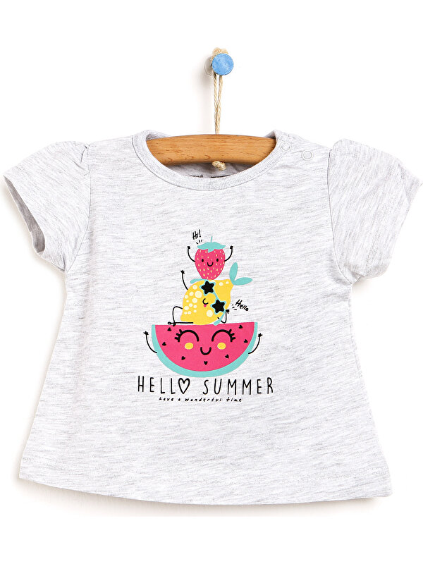 Hello Baby Hellobaby Basic Kız Bebek Tshirt