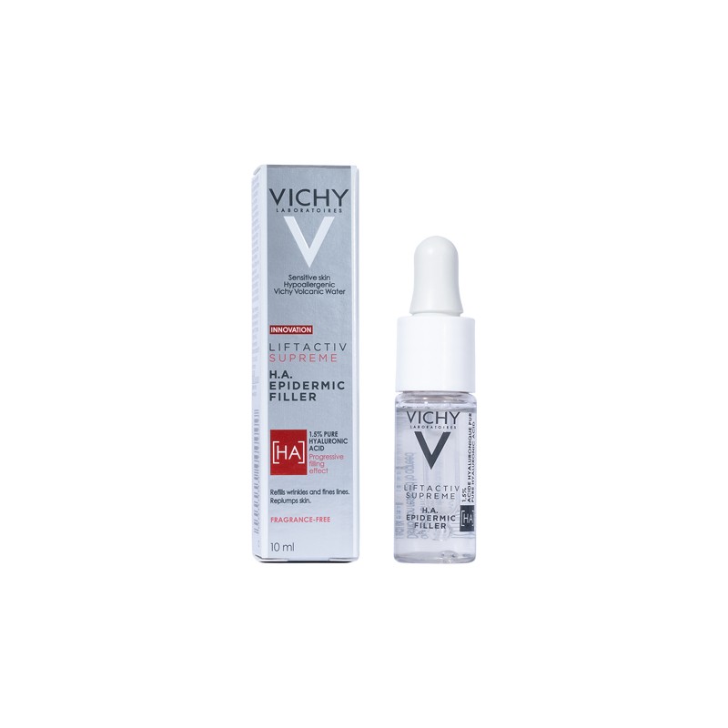 Vichy Liftactiv Supreme H.A. Epidermic Filler 10 ml – Yoğun Nemlendirici ve Cilt Dolgunlaştırıcı Yüz Serumu