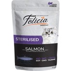 Felicia Tahılsız Somon Balıklı Kısırlaştırılmış Kedi Yaş Maması 6X85 gr