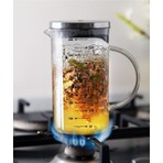 3 Ü 1 Arada Ateşe Dayanıklı Cambu French Press Demlik 750 ml