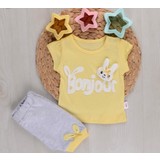 Glossy & Softy Baby Baskılı Kız Bebek Takım