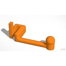 Aldım Geldi Ender3/pro/v2 Remix Için Webcam Desteği Plastik Aparat