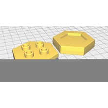 Aldım Geldi Duplo LEGO Adaper Plastik Aparat