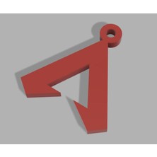 Aldım Geldi Apex Efsaneler Logo Anahtarlık Plastik Aparat