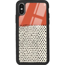 Spoyi Apple iPhone x - Xs Vintage Art Tasarımlı Glossy Telefon Kılıfı