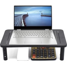 Monitör Standı Yükseltici Ergonomi Metal 3 Yükseklik Bilgisayar Dizüstü Bilgisayar Için Ayarlanabilir