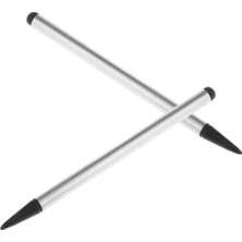 2x Yüksek Kaliteli Dirençli Kalem Dokunmatik Ekran Stylus Kalemler Tablet / Ipad Için