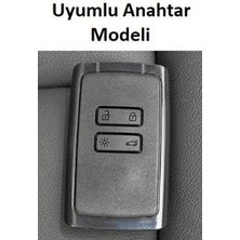 Parça Deponuz Renault Kadjar Silikon Anahtar Kılıf. Anahtar Kabı