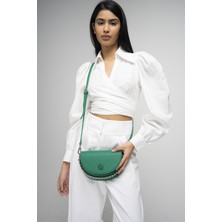 Valentıno Orlandı Kadın Çapraz Çanta Yeşil VLT047