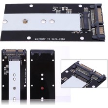 Charmant M.2 Ngff Msata SSD Sata3.0 Adaptörü 2 1 S103-RTK Için 2242 2260 2280MM