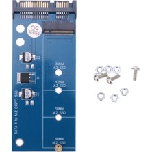 SSD Tip-C Arabirimi M.2 Ngff Için 2 x M.2 Veya Msata Sata Adaptörü Evrensel