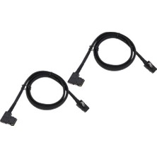 2x Mini Sas Kablosu 36PIN SFF8087 Ila 8087 Sas HDD Sabit Sürücü Adaptörü 70 cm(Yurt Dışından)