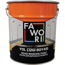 Fawori Yol Çizgi Boyası Sentetik 25 kg Beyaz