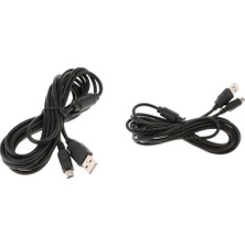 Charmant 2X10FT Usb2.0 Veri Sync Şarj Kablosu Güç Kablosu Sony 3 Ps3 Için(Yurt Dışından)