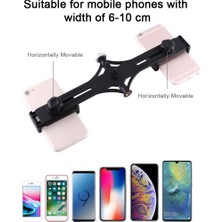 Canlı Yayın Çift Telefon Braketleri Yatay Tutucu  Stil1 (Yurt Dışından)