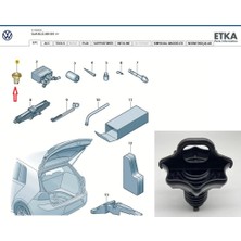 Parça Deponuz Golf 7, 7,5 Yedek Lastik Stepne Sabitleme Cıvatası