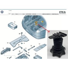 Parça Deponuz Passat B6 (2006 -- 2011) Yedek Lastik Stepne Sabitleme Cıvatası