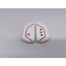 Parça Deponuz Volkswagen Yeni Caddy Silikon Anahtar Kılıfı, Koruma Kabı