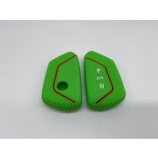 Parça Deponuz Volkswagen Yeni Caddy Silikon Anahtar Kılıfı, Koruma Kabı