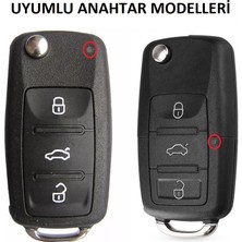 Parça Deponuz Volkswagen Golf 5 Silikon Anahtar Kılıfı, Anahtar Kabı